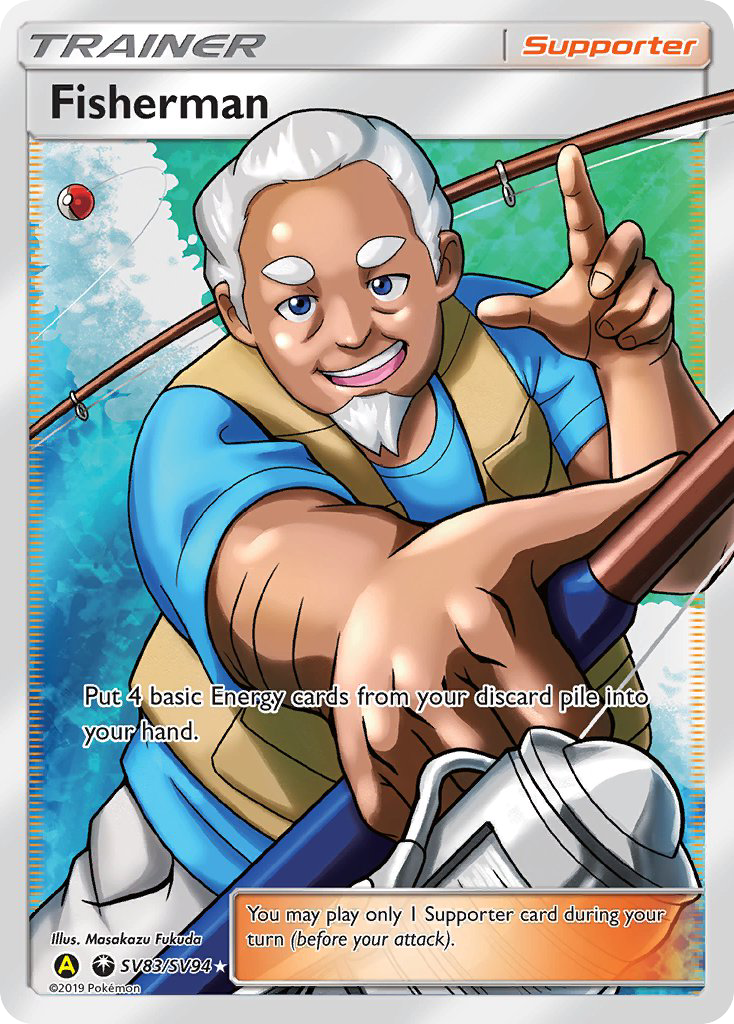 Fisherman (SV83/SV94) [Sun & Moon: Hidden Fates - Shiny Vault] | Black Swamp Games