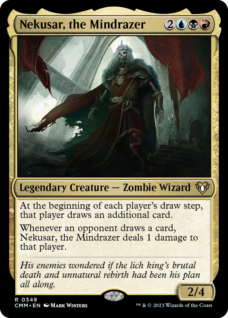 Nekusar, the Mindrazer [Commander Masters] | Black Swamp Games