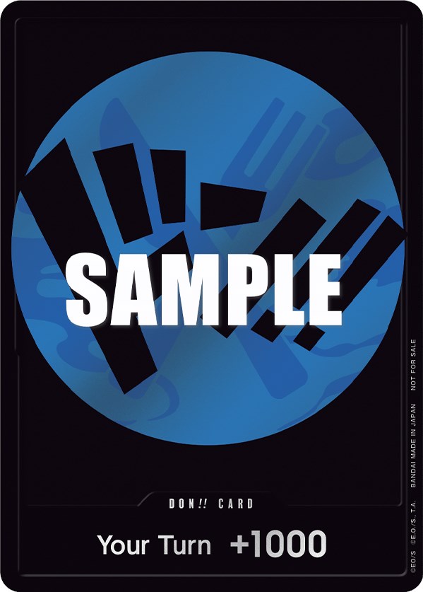 DON!! Card (Blue) [One Piece Promotion Cards] | Black Swamp Games