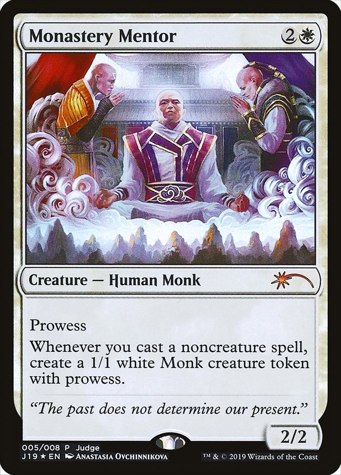 Monastery Mentor [Judge Gift Cards 2019] | Black Swamp Games