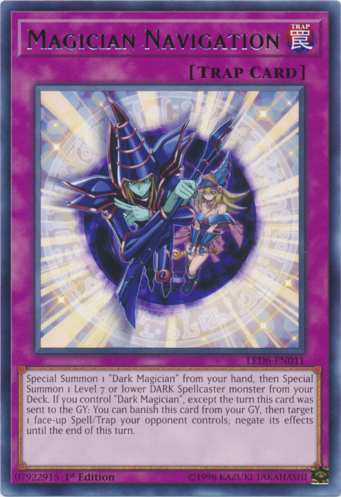 Magician Navigation [LED6-EN011] Rare | Black Swamp Games