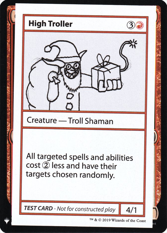 High Troller [Mystery Booster Playtest Cards] | Black Swamp Games