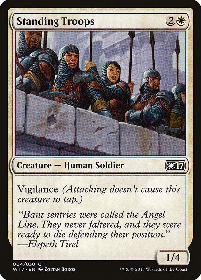 Standing Troops [Welcome Deck 2017] | Black Swamp Games