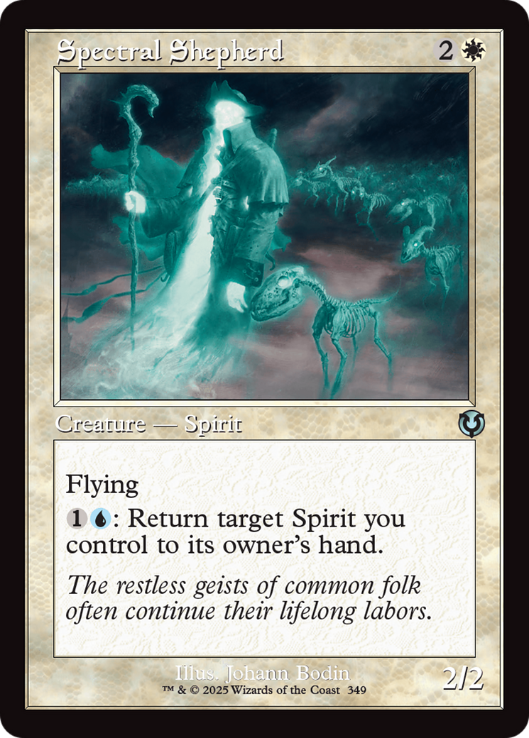 Spectral Shepherd (Retro Frame) [Innistrad Remastered] | Black Swamp Games