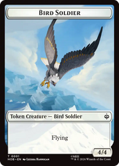 Bird Soldier // Axe Double-Sided Token [The Hobbit Tokens] | Black Swamp Games