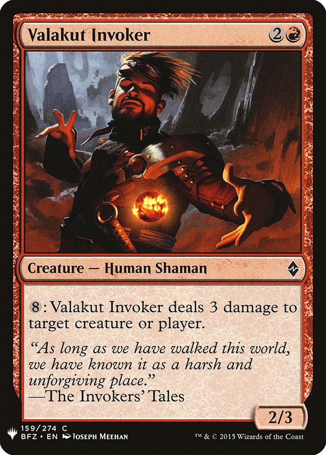 Valakut Invoker [Mystery Booster] | Black Swamp Games