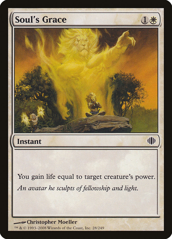 Soul's Grace [Shards of Alara] | Black Swamp Games