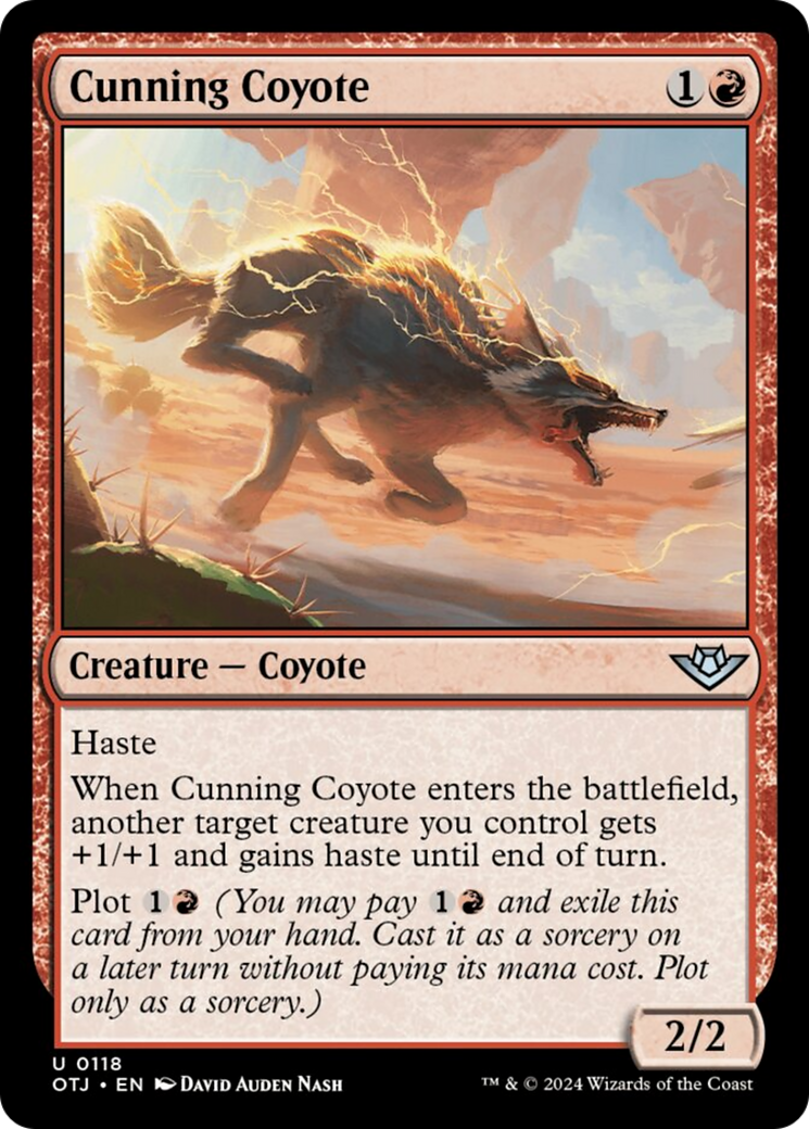 Cunning Coyote [Outlaws of Thunder Junction] | Black Swamp Games