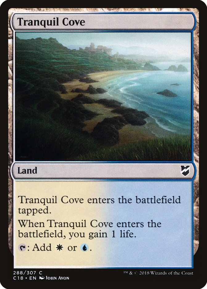 Tranquil Cove [Commander 2018] | Black Swamp Games