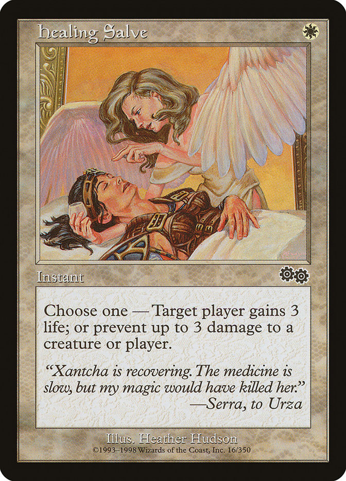 Healing Salve [Urza's Saga] | Black Swamp Games