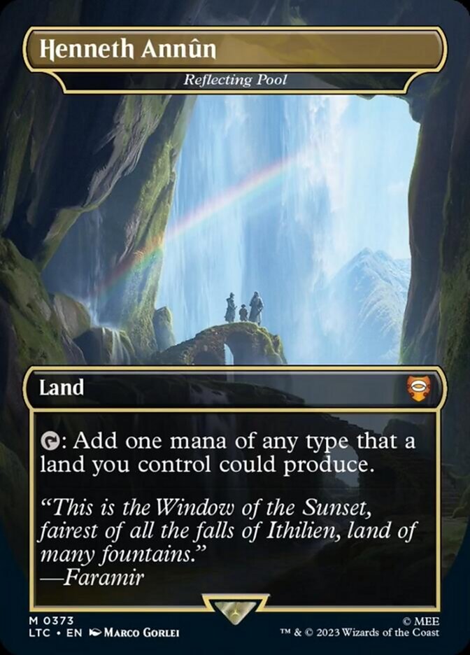 Henneth Annun - Reflecting Pool [The Lord of the Rings: Tales of Middle-Earth Commander] | Black Swamp Games