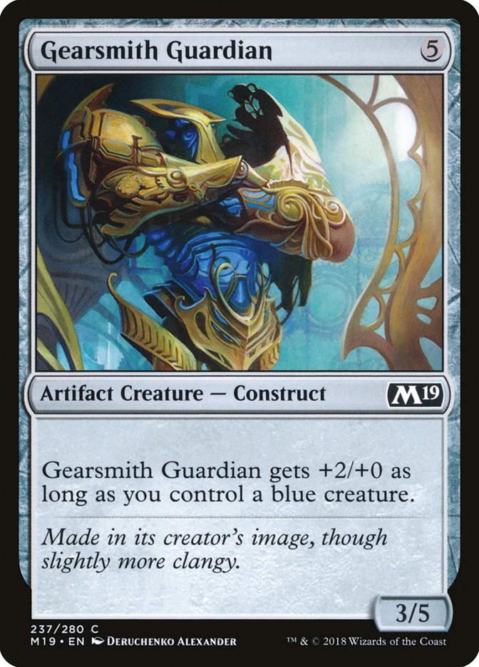 Gearsmith Guardian [Core Set 2019] | Black Swamp Games
