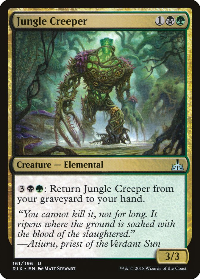 Jungle Creeper [Rivals of Ixalan] | Black Swamp Games