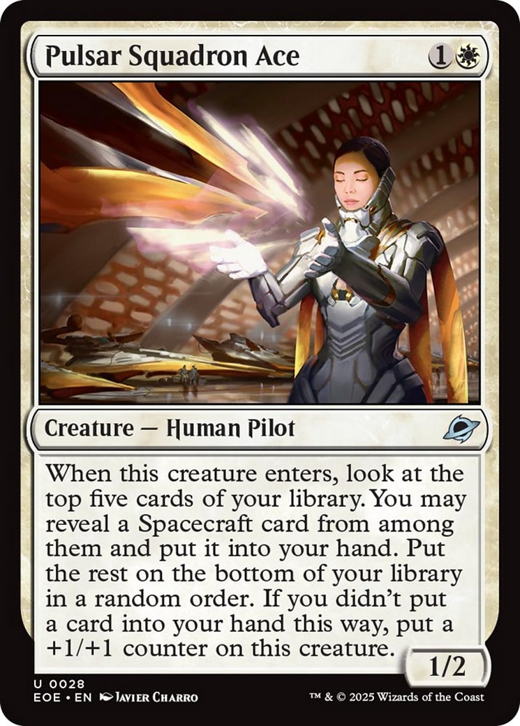 Pulsar Squadron Ace [Edge of Eternities] | Black Swamp Games