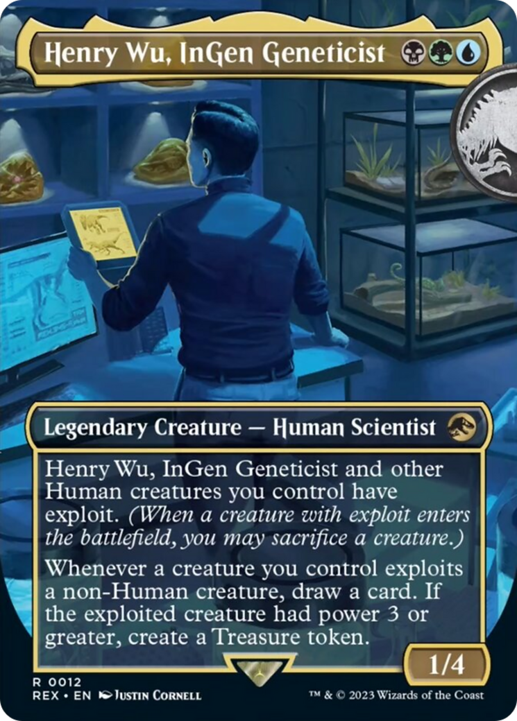 Henry Wu, InGen Geneticist (Borderless) [Jurassic World Collection] | Black Swamp Games