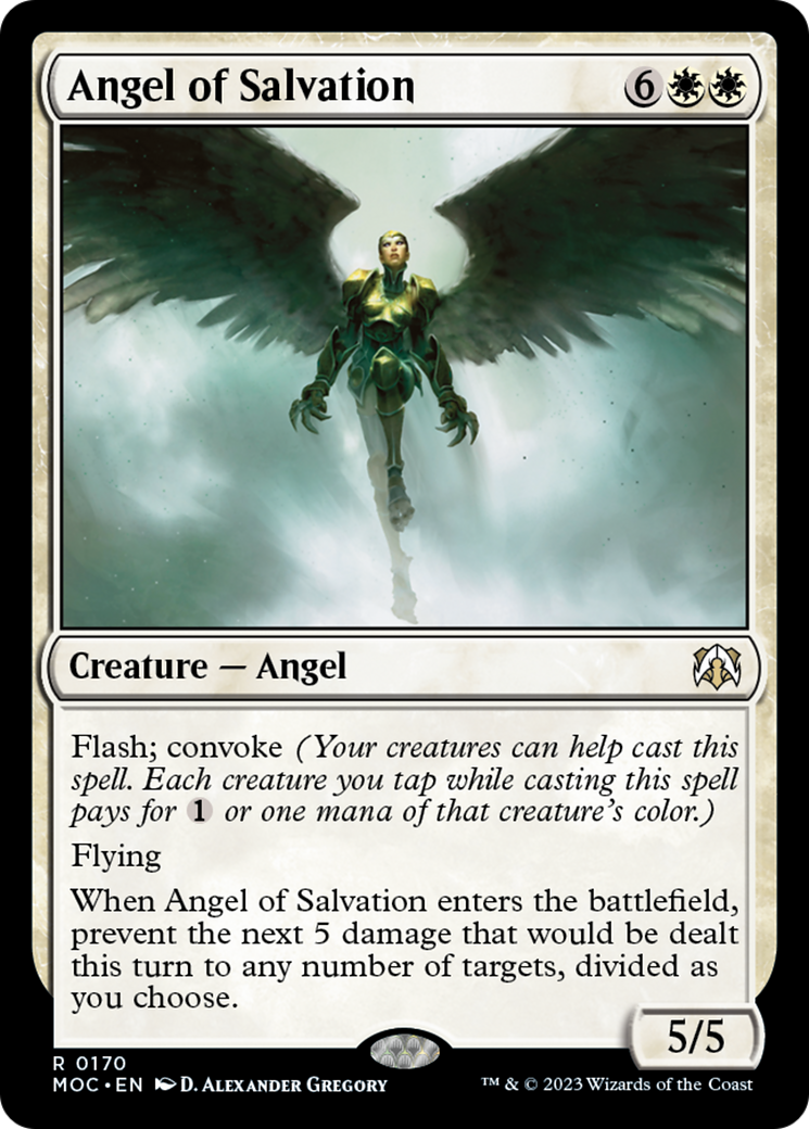 Angel of Salvation [March of the Machine Commander] | Black Swamp Games