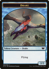Drake // Elemental (020) Double-Sided Token [Commander 2015 Tokens] | Black Swamp Games