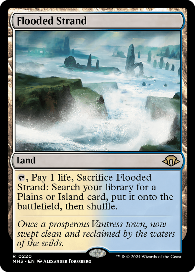 Flooded Strand [Modern Horizons 3] | Black Swamp Games
