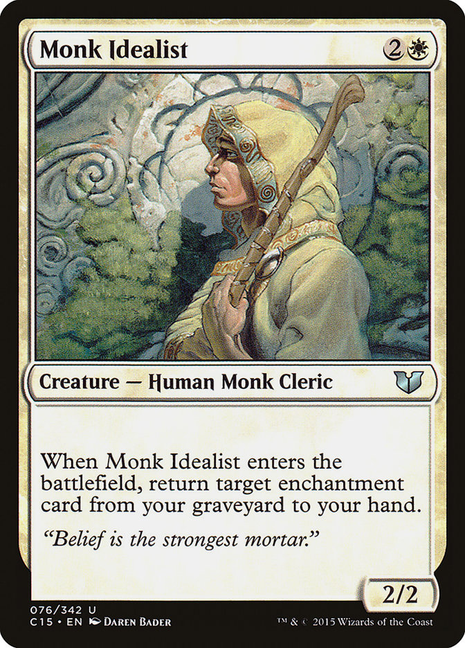 Monk Idealist [Commander 2015] | Black Swamp Games