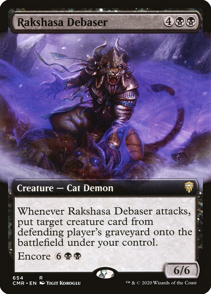 Rakshasa Debaser (Extended Art) [Commander Legends] | Black Swamp Games