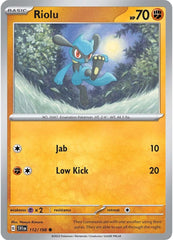 Riolu (112/198) [Scarlet & Violet: Base Set] | Black Swamp Games