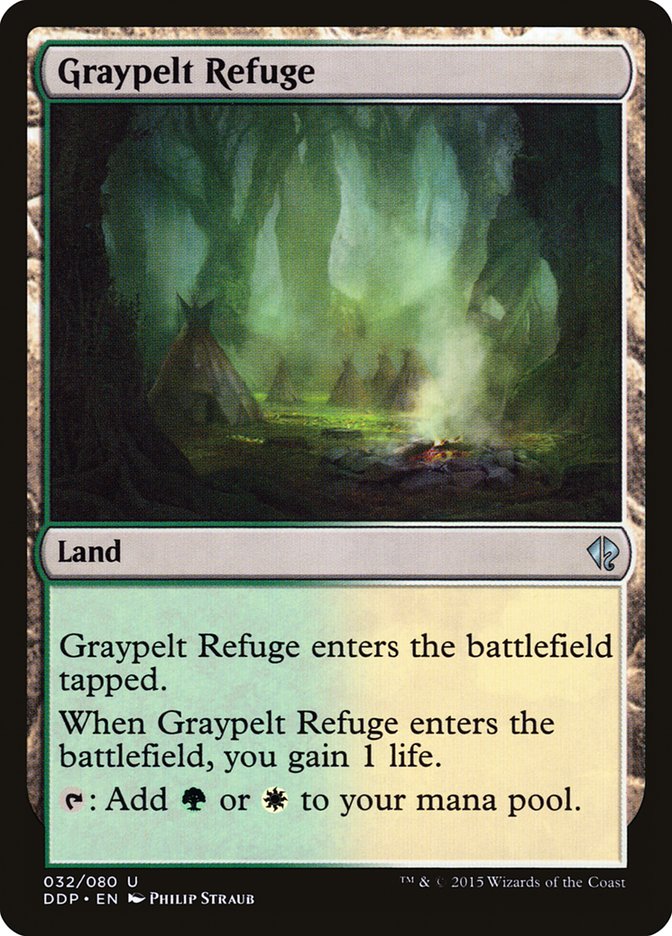 Graypelt Refuge [Duel Decks: Zendikar vs. Eldrazi] | Black Swamp Games