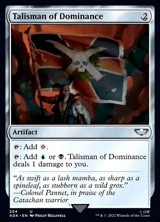 Talisman of Dominance (254) (Surge Foil) [Warhammer 40,000] | Black Swamp Games