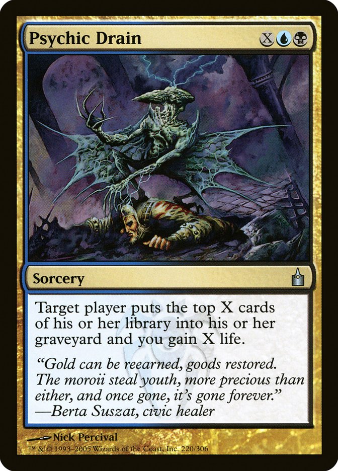 Psychic Drain [Ravnica: City of Guilds] | Black Swamp Games