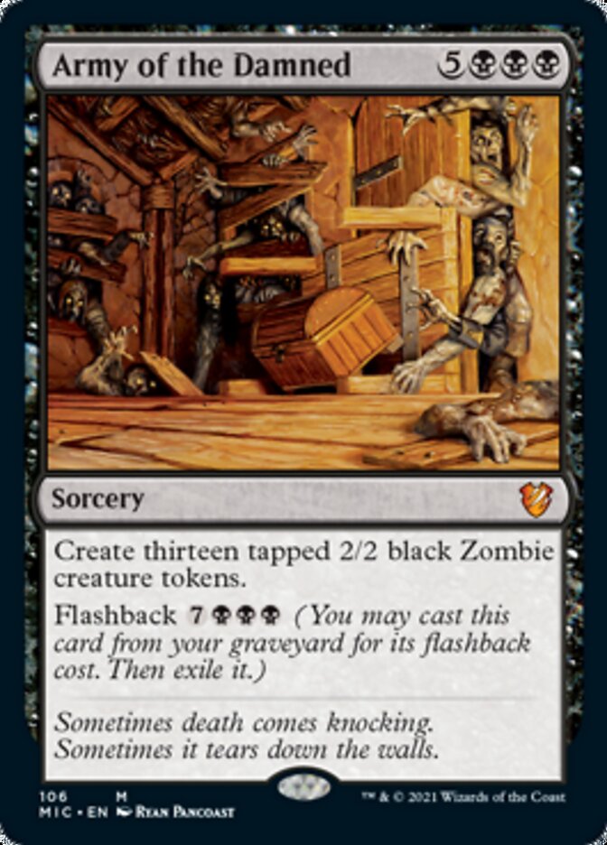 Army of the Damned [Innistrad: Midnight Hunt Commander] | Black Swamp Games