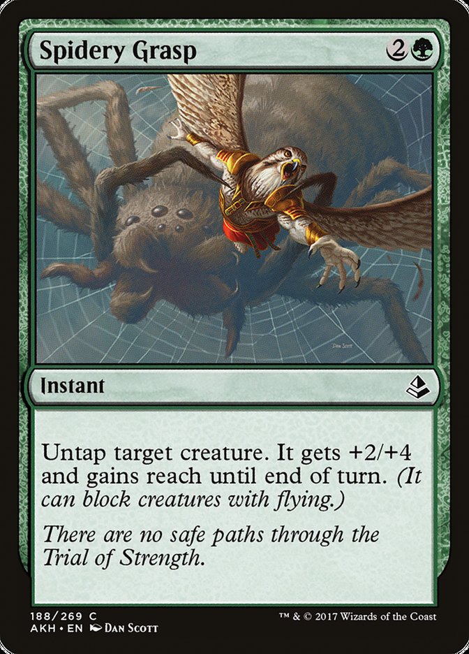 Spidery Grasp [Amonkhet] | Black Swamp Games