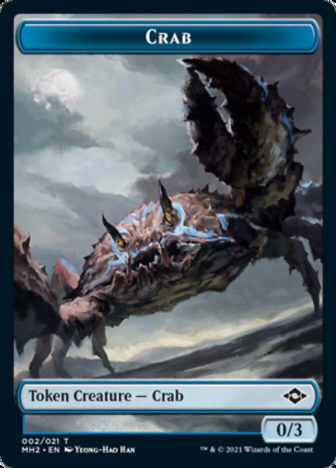 Crab // Squirrel Double-Sided Token [Modern Horizons 2 Tokens] | Black Swamp Games