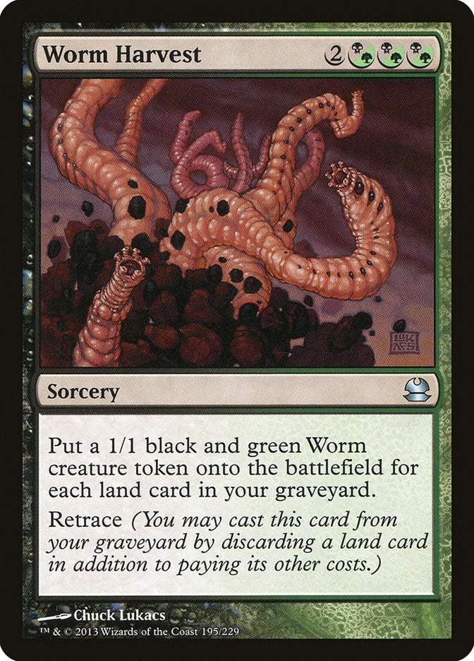 Worm Harvest [Modern Masters] | Black Swamp Games