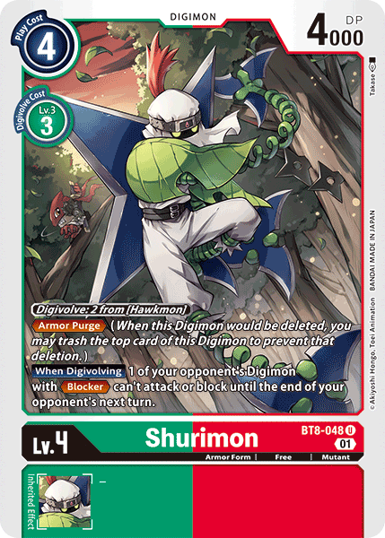 Shurimon [BT8-048] [New Awakening] | Black Swamp Games