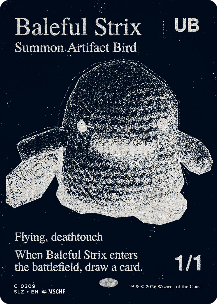 Baleful Strix (0209) [Secret Lair x MSCHF: The Zeta Set] | Black Swamp Games
