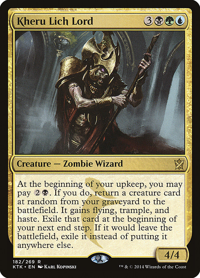 Kheru Lich Lord [Khans of Tarkir] | Black Swamp Games