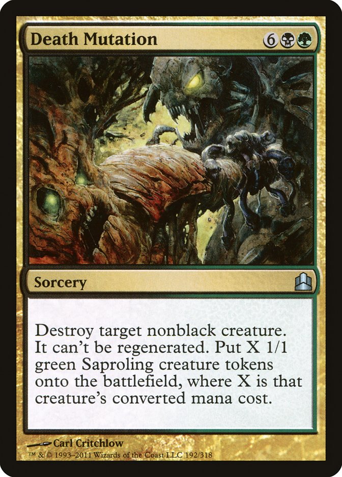Death Mutation [Commander 2011] | Black Swamp Games