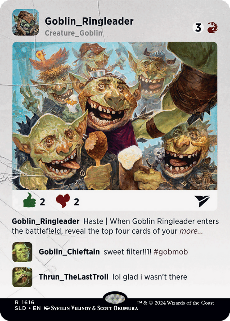 Goblin Ringleader [Secret Lair Drop Series] | Black Swamp Games