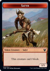 Satyr // Goblin Construct Double-Sided Token [Challenger Decks 2021 Tokens] | Black Swamp Games