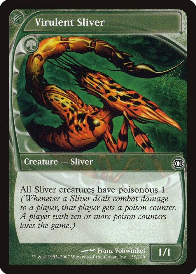 Virulent Sliver [Future Sight] | Black Swamp Games