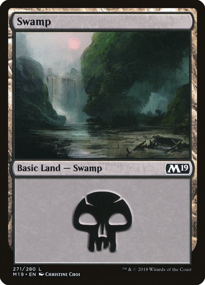 Swamp (271) [Core Set 2019] | Black Swamp Games