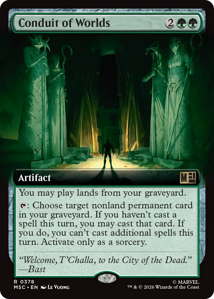 Conduit of Worlds (Extended Art) [Marvel Super Heroes Commander] | Black Swamp Games