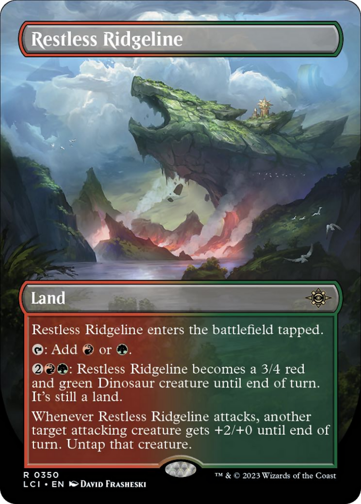 Restless Ridgeline (Borderless) [The Lost Caverns of Ixalan] | Black Swamp Games