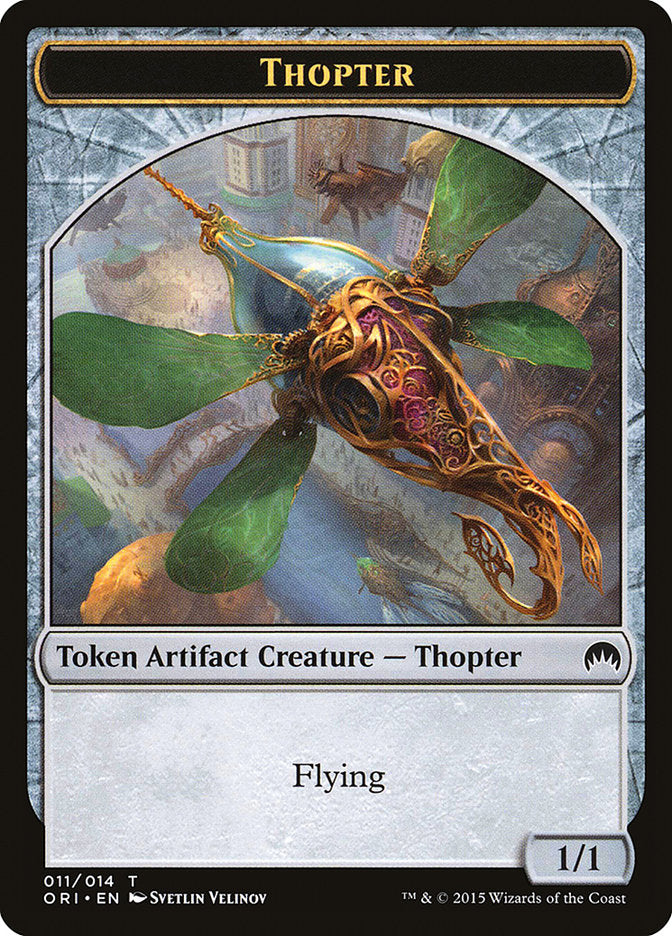 Thopter Token (011/014) [Magic Origins Tokens] | Black Swamp Games