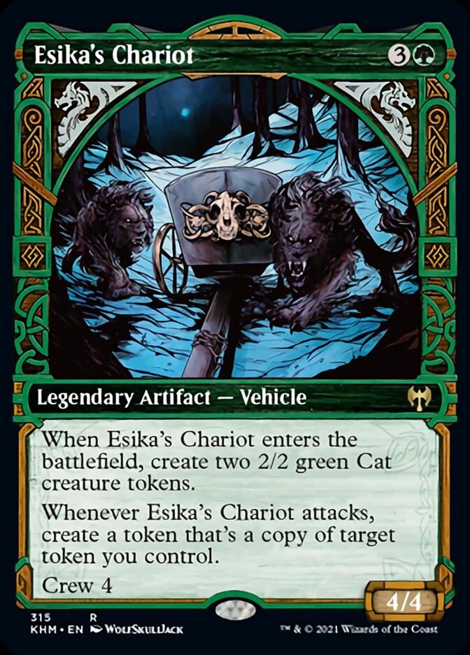 Esika's Chariot (Showcase) [Kaldheim] | Black Swamp Games