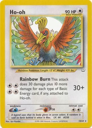 Ho-oh (18/64) [Neo Revelation Unlimited] | Black Swamp Games