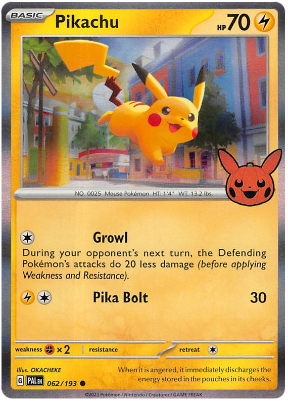 Pikachu (062/193) [Trick or Trade 2023] | Black Swamp Games