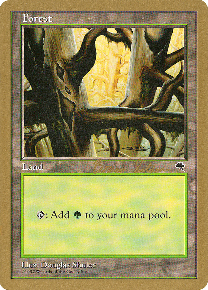 Forest (bs350) (Brian Selden) [World Championship Decks 1998] | Black Swamp Games