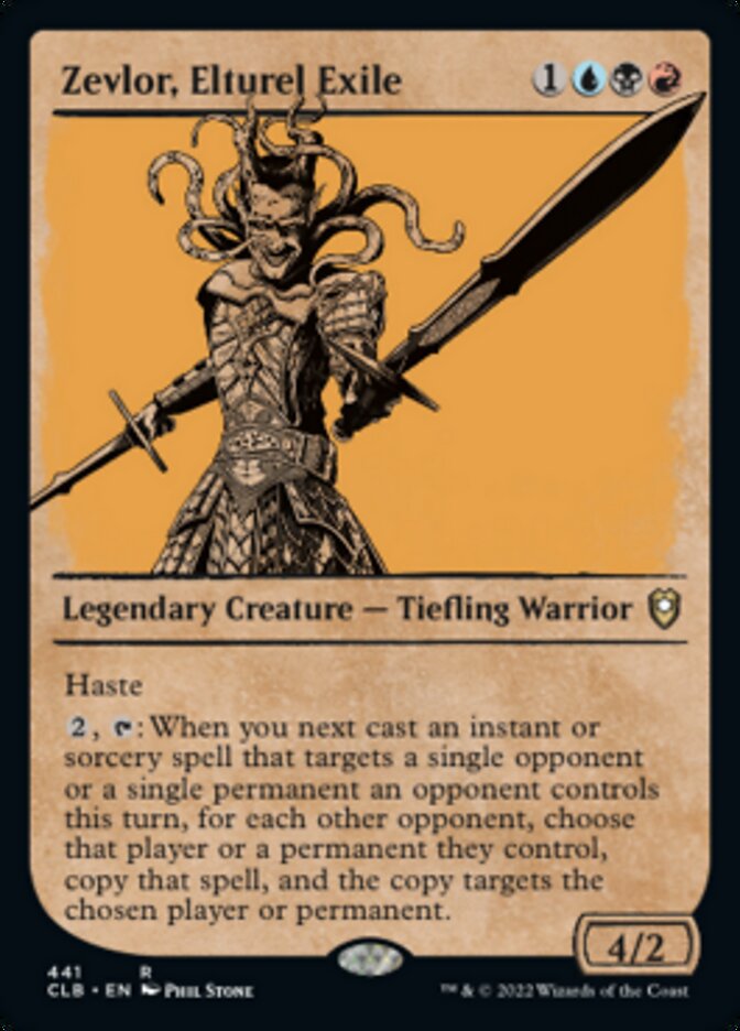Zevlor, Elturel Exile (Showcase) [Commander Legends: Battle for Baldur's Gate] | Black Swamp Games