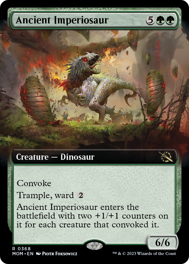 Ancient Imperiosaur (Extended Art) [March of the Machine] | Black Swamp Games