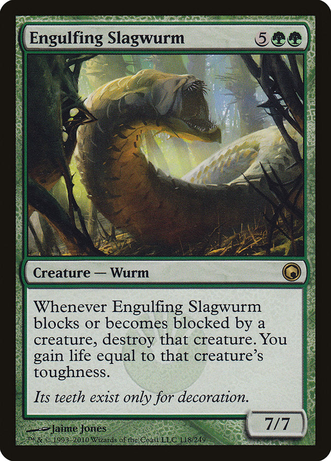 Engulfing Slagwurm [Scars of Mirrodin] | Black Swamp Games